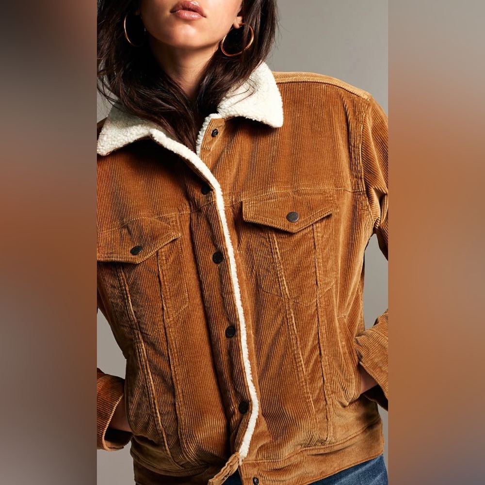 Denim Forum Tan Corduroy Jacket